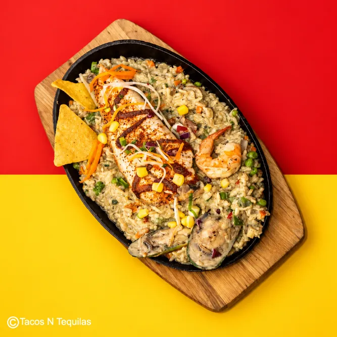 Seafood Curry Paella — Elsternwick