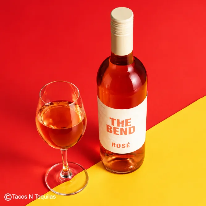 The bend rose wine — Belgrave