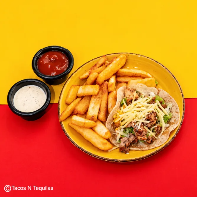 Single Taco + Chips — Rowville